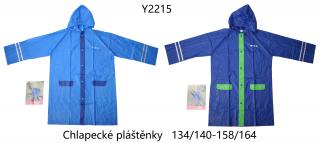 Pláštěnka chlapecká (2 barvy) WOLF, VELIKOST 134-164 barva: modrá, velikost: 134-140