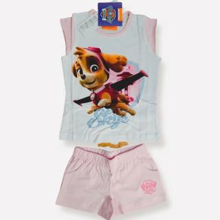 Pyžamo dívčí letní PAW PATROL(2 barvy) SETINO,VELIKOST 98-116 barva: růžová, velikost: 104
