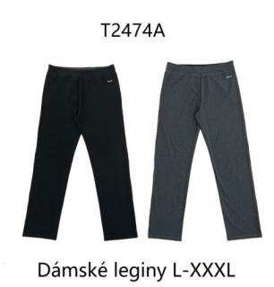 Tepláky dámské (2 barvy) WOLF, VELIKOST L-3XL barva: tmavěšedý melír, velikost: XL