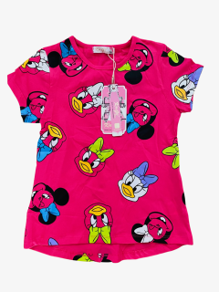 Tričko dívčí krátký rukáv (3 barvy) KUGO,VELIKOST 98-128 barva: fialková, velikost: 122