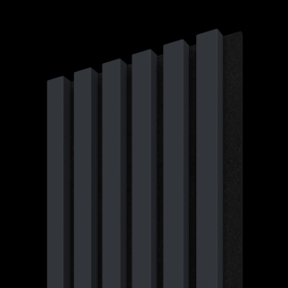 Dřevěná lamela ACOUSTIC LINE 6 - námořnická modrá / černá