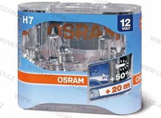 Autožárovky H7 OSRAM Silverstar 55W