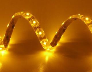 LED diodový pásek - STRIP 90cm, žluté světlo