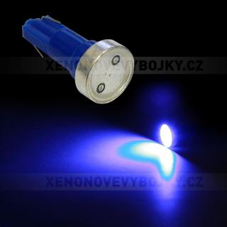 Osvětlení přístrojové desky POWER LED modrá, T5/12V/1,2W, sada 2ks
