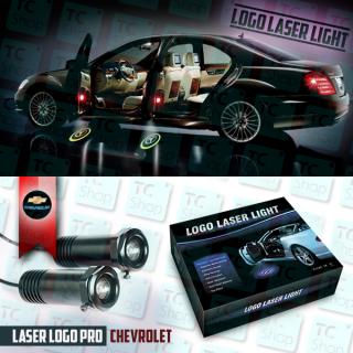 Svítící laserové logo auta - CHEVROLET