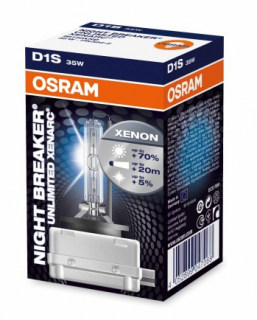 Xenonové výbojky NB Unlimited Osram D1S 4100K do originálních světlometů
