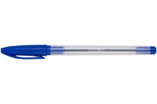 Pero kuličkové jednorázové Spoko S0115, 0,5 mm, modré