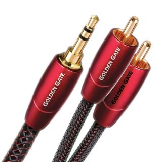 Audioquest Golden gate JR - audio kabel 3,5 jack - 2 x RCA