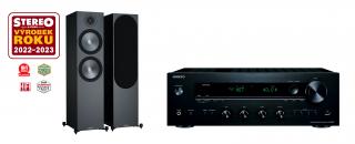ONKYO TX-8470 + MONITOR AUDIO BRONZE 500