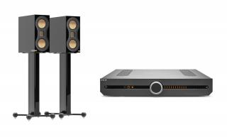 Roksan Attessa Integrated Amplifier + Monitor Audio Studio 89 + Studio 89 Stand