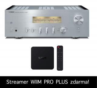 YAMAHA A-S1200 (S) + streamer (+ streamer WIIM PRO PLUS)