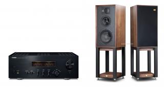 YAMAHA A-S1200 + Wharfedale LINTON Heritage + Heritage Stands