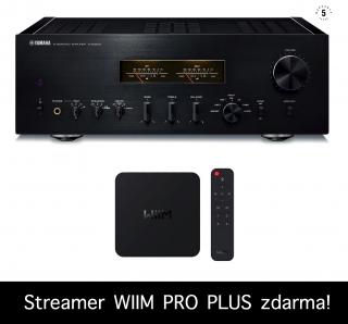 YAMAHA A-S2200 (BLACK) (+ streamer WIIM PRO PLUS)