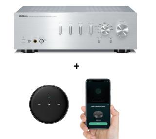 YAMAHA A-S701 SILVER + streamer (Akce, WiiM mini streamer zdarma!)