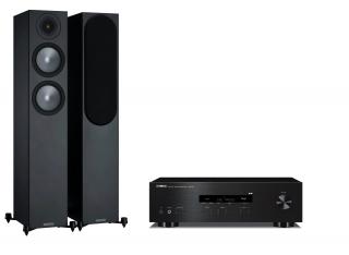 YAMAHA R-S202 (D) + MONITOR AUDIO BRONZE 200 (BLACK FRIDAY)