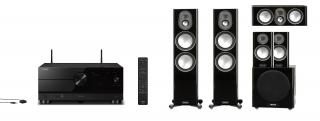 YAMAHA RX-A6A + MONITOR AUDIO GOLD 300/100/C250/W12