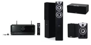 Yamaha RX-V4A + DYNAVOICE MAGIC F5 + LCR4 + C4