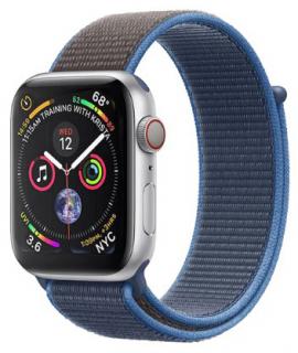 Modrý oceán provlékací řemínek na suchý zip pro Apple Watch 38, 40 a 41 mm