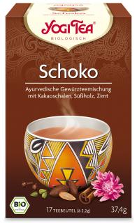 Ajurvédský 100% BIO čaj Yogi Tea - Čokoláda