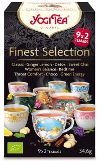 Ajurvédský 100% BIO čaj Yogi Tea - Finest Selection