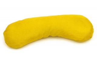 Relaxační polštářek na oči - žlutý
