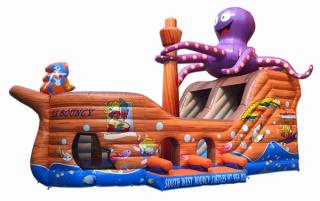Nafukovací loď Chobotnice fialová