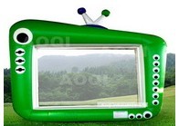 Nafukovací obrazovka zelená