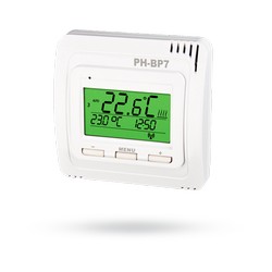 Bezdrátový vysílač pro podlahové topení s termostatem PH-BP7-V