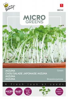 Mizuna Green - semena na klíčky Microgreens  Semena Buzzy ®