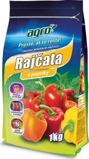 AGRO Organo-minerální hnojivo rajčata a papriky 1 kg
