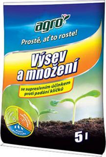 AGRO Substrát pro výsev a množení Velikost: 5l