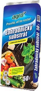AGRO - Zahradnický substrát Velikost: 50l