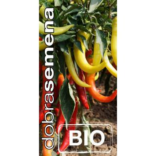 BIO PAPRIKA ROČNÍ SWEET BANANA 10 S