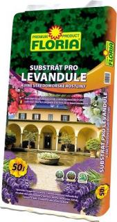 FLORIA Substrát pro Levandule a středomořské rostliny 50 l