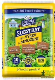 HOŠTICKÝ SUBSTRÁT - Pro výsev a množení Velikost: 10l