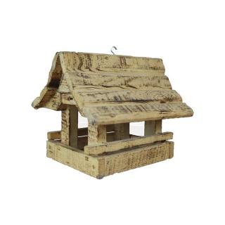 Krmítko pro ptáčky horalské opalované 097117 Velikost: 22 x 19 x 18 cm malé