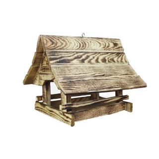 Krmítko pro ptáčky horalské opalované 097117 Velikost: 33 x 26 x 25 cm velké