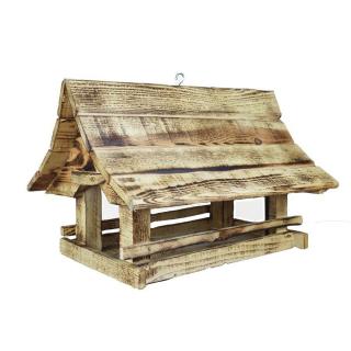 Krmítko pro ptáčky horalské opalované 097117 Velikost: 45 x 35 x 32 cm největší