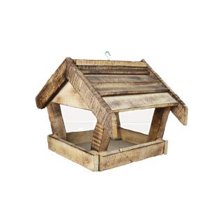 Krmítko pro ptáčky opalované 097116 Velikost: 22 x 26 x 20 cm malé