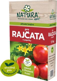 NATURA Přírodní hnojivo pro rajčata a papriky 1,5 kg