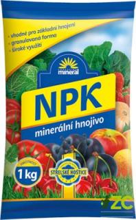 NPK - minerální 11-7-7 Hmotnost: 1000 g