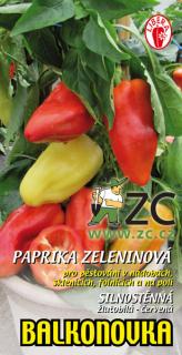 PAPRIKA BALKONOVKA - zeleninová 10 ks