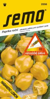 PAPRIKA ČÍNSKÁ - HABANERO LEMON 15 s, pálivá