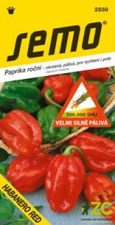 PAPRIKA ČÍNSKÁ - HABANERO RED 15 s, pálivá