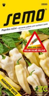 PAPRIKA ČÍNSKÁ - HABANERO WHITE 15 s, pálivá, EXP 12/2024
