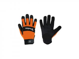 Pracovní rukavice ochranné Bradas oranžovo-černé 10