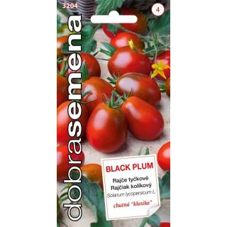 RAJČE TYČKOVÉ - BLACK PLUM 0,2 g