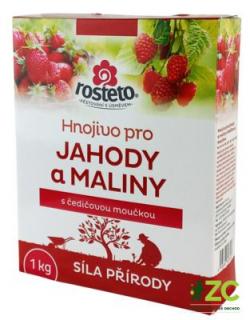 ROSTETO Hnojivo s čedičovou moučkou - Jahody a maliny 1 kg