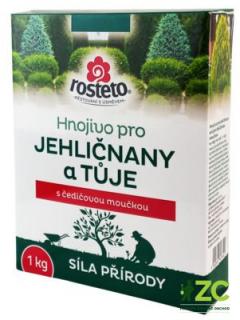 ROSTETO Hnojivo s čedičovou moučkou - Jehličnany a túje 1 kg