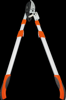 STOCKER - nůžky na větve dorazové, teleskopické s ráčnou 75 - 100 cm